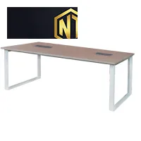 Bàn họp chữ nhật mặt gỗ Melamine HRH1810C5-HRH2010C5- HRH2412C5